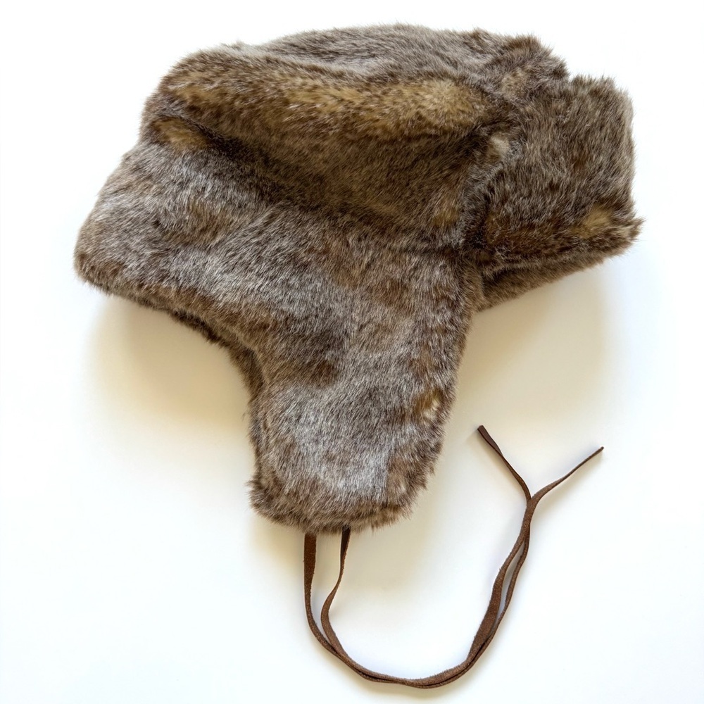 Restoration Hardware Ultra Faux Fur Russian Ushanka Hat - Picture 4 of 8